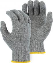 Majestic Glove 3804G/ 8 - Lightweight Cotton/Poly String Knit Glove, Gray