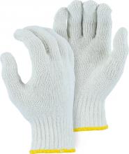 Majestic Glove 3806W/ 8 - Heavyweight Cotton/Poly String Knit Glove, White