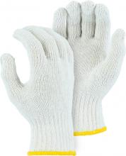 Majestic Glove 3909W/ 7 - Heavyweight 100% Polyester String Knit Glove, White