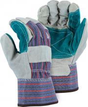 Majestic Glove 4501CDP/ 8 - Split Cowhide Leather Palm Glove with Double Palm