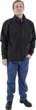 Majestic Glove 75-1071/L - Black Water Resistant Softshell Jacket and Liner