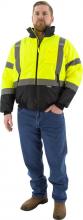 Majestic Glove 75-1313/M - Hi-Viz Waterproof Jacket with Quilted Liner, ANSI 3