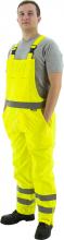 Majestic Glove 75-2353/L - Hi-Viz Waterproof Bib Overall, ANSI E
