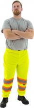 Majestic Glove 75-2501/L - Hi-Viz Pants with DOT Striping, ANSI E