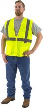 Majestic Glove 75-3201/L - Hi-Viz Mesh Vest, ANSI 2