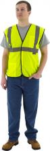 Majestic Glove 75-3205/L - Hi-Viz Mesh Breakaway Vest, ANSI 2