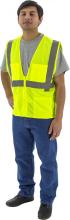 Majestic Glove 75-3231/X3 - Hi-Viz Mesh Vest, ANSI 2