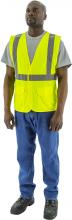 Majestic Glove 75-3283/L - Self Extinguishing High Visibility Vest, ANSI 2