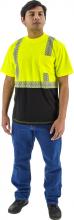 Majestic Glove 75-5215/L - Hi-Viz Shirt with Reflective Chainsaw Striping, ANSI 2