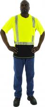 Majestic Glove 75-5217/L - Hi-Viz snag resistant T-Shirt, ANSI 2