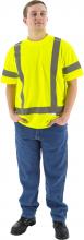Majestic Glove 75-5303/X2 - Hi-Viz Short Sleeve Shirt, ANSI 3