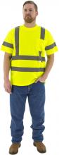 Majestic Glove 75-5305/L - Hi-Viz Short Sleeve Shirt, ANSI 3
