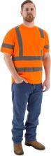 Majestic Glove 75-5306/L - Hi-Viz Short Sleeve Shirt, ANSI 3