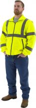 Majestic Glove 75-5381/L - Hi-Viz Fleece Jacket and Liner, ANSI 3