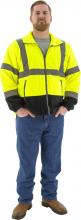 Majestic Glove 75-5383/L - Hi-Viz Fleece Jacket and Liner, ANSI 3