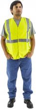 Majestic Glove 95697Y/X2 - BlazeTEXÂ® FR High Visibility Woven Safety Vest, ANSI 2, R