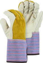 Majestic Glove K5G/10 - Grain Cowhide Leather Palm Work Glove
