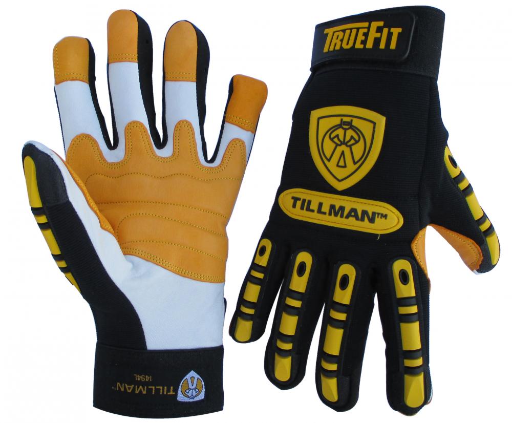 GOATSKIN/SPANDEX/TPR TRUEFIT Gloves
