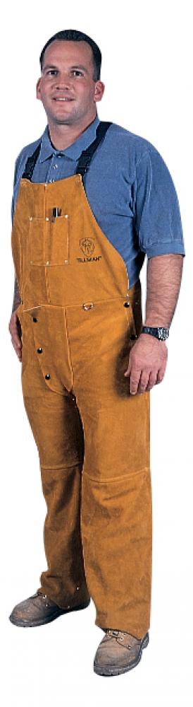 Bourbon Brown Premium Side Split Cowhide Overalls