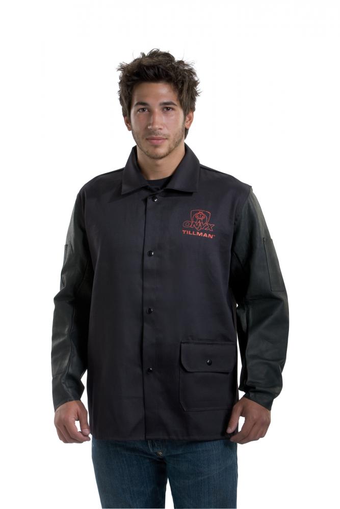 FLAME RETARDANT  FR7AÂ®/COWHIDECOTTON/LEATHER JACKET